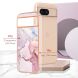 Защитный чехол Deexe Marble Style для Google Pixel 8A - Green (341036G). Фото 6 из 6
