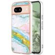 Защитный чехол Deexe Marble Style для Google Pixel 8A - Light Green (341036LG)