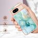 Защитный чехол Deexe Marble Style для Google Pixel 8A - Green (341036G). Фото 4 из 6