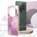 Защитный чехол Deexe Marble Style для Xiaomi Redmi A3 - Rose Gold (349256RG). Фото 6 из 6