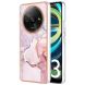 Защитный чехол Deexe Marble Style для Xiaomi Redmi A3 - Rose Gold (349256RG). Фото 1 из 6