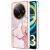 Защитный чехол Deexe Marble Style для Xiaomi Redmi A3 - Rose Gold: фото 1 из 6