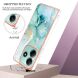 Защитный чехол Deexe Marble Style для Xiaomi Redmi Note 14 5G - Purple (373410V). Фото 4 из 6