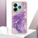Защитный чехол Deexe Marble Style для Xiaomi Redmi Note 14 5G - Purple (373410V). Фото 3 из 6