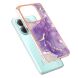 Защитный чехол Deexe Marble Style для Xiaomi Redmi Note 14 5G - Purple (373410V). Фото 2 из 6
