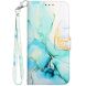 Защитный чехол Deexe Marble Wallet для Xiaomi Redmi Note 12S - Green (327028G). Фото 5 из 8