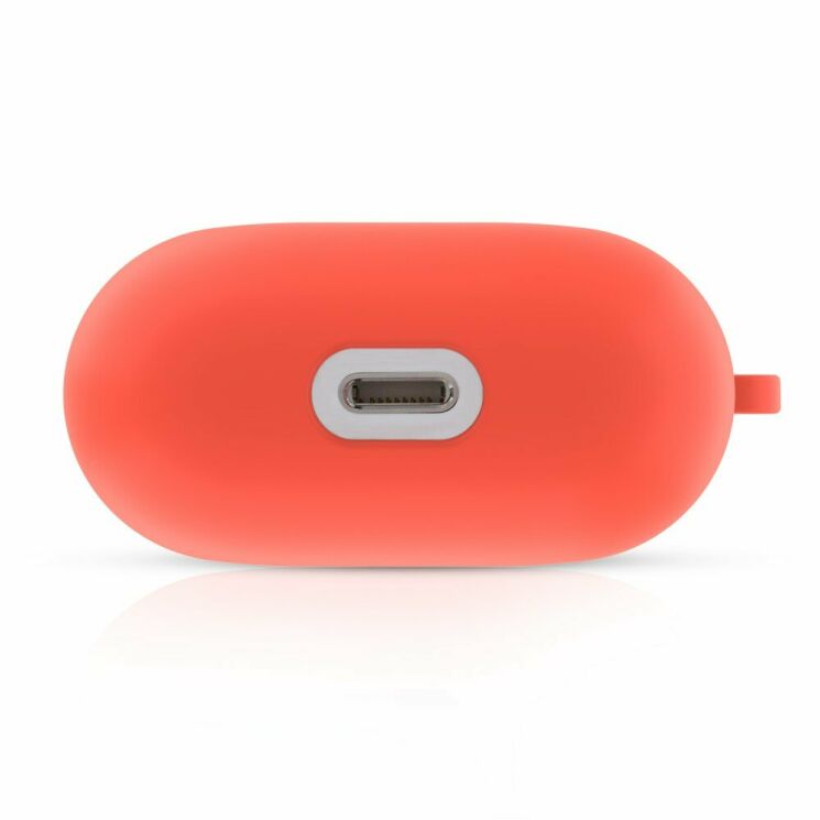 Защитный чехол Deexe Matte Case для Apple AirPods 1 / 2 - Watermelon Red: фото 6 из 6