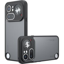 Защитный чехол Deexe Matte Skin для Nothing Phone (4a) Pro - Transparent Black: фото 1 из 10