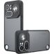 Защитный чехол Deexe Matte Skin для Nothing Phone (4a) Pro - Transparent Black (411408TB). Фото 1 из 10