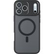Захисний чохол Deexe Matte Skin with MagSafe для iPhone 18 Pro / 17 Pro - Black (423718B)