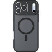 Захисний чохол Deexe Matte Skin with MagSafe для iPhone 18 Pro / 17 Pro - Black: фото 1 з 11