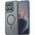 Захисний чохол Deexe Matte Skin with MagSafe для Motorola Signature - Green: фото 1 з 8