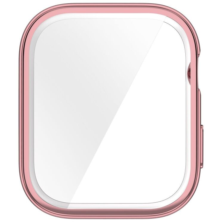 Защитный чехол Deexe Protective Frame для Huawei Watch Fit 3 - Pink: фото 4 из 7