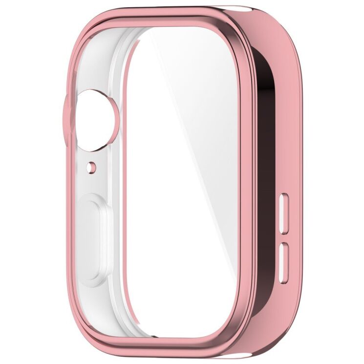 Защитный чехол Deexe Protective Frame для Huawei Watch Fit 3 - Pink: фото 3 из 7