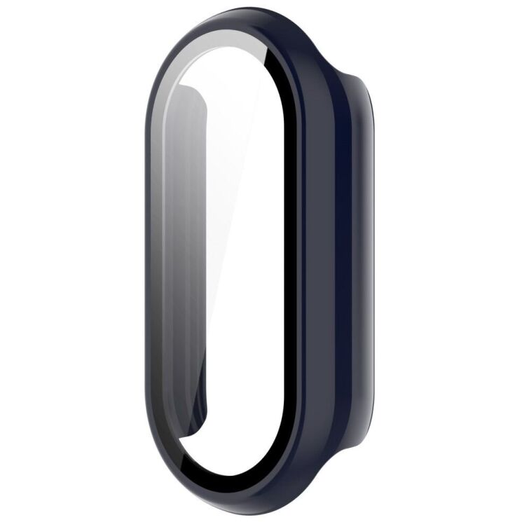 Защитный чехол Deexe Protective Frame для Xiaomi Mi Smart Band 9 - Dark Blue: фото 4 из 8
