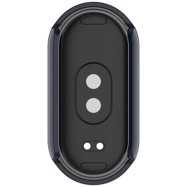 Защитный чехол Deexe Protective Frame для Xiaomi Mi Smart Band 9 - Dark Blue: фото 7 из 8