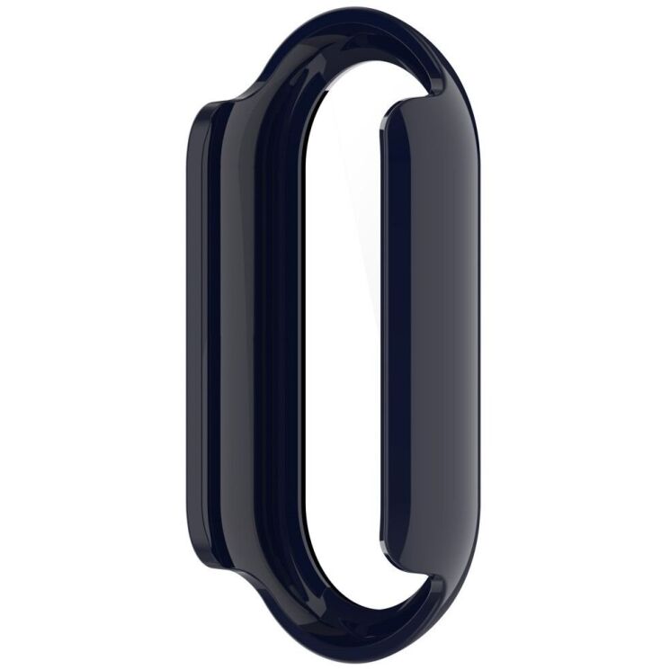 Защитный чехол Deexe Protective Frame для Xiaomi Mi Smart Band 9 - Dark Blue: фото 5 из 8