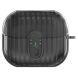 Захисний чохол Deexe Ridge Guard для Samsung Galaxy Buds 3 / Buds 3 Pro - Transparent Black (360920H). Фото 2 з 3