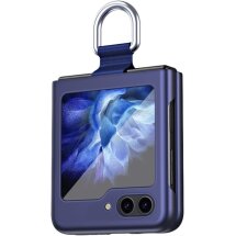 Защитный чехол Deexe Ring Case для Samsung Galaxy Flip 6 - Sapphire: фото 1 из 9