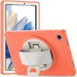 Защитный чехол Deexe Rotation Hybrid для Samsung Galaxy Tab A8 10.5 (X200/205) - Coral Orange (317626O)