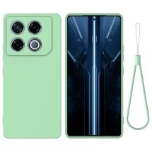 Защитный чехол Deexe Silicone Case для Infinix GT 20 Pro - Green: фото 1 из 8