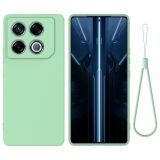 Защитный чехол Deexe Silicone Case для Infinix GT 20 Pro - Green: фото 1 из 8