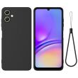 Защитный чехол Deexe Silicone Case для Samsung Galaxy A06 (A065) - Black (365114B)