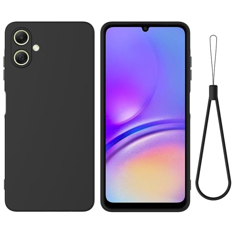 Защитный чехол Deexe Silicone Case для Samsung Galaxy A06 (A065) - Black: фото 1 из 8