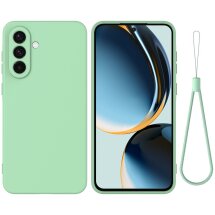 Защитный чехол Deexe Silicone Case для Samsung Galaxy A17 (A175) - Green: фото 1 из 9