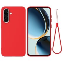 Силиконовый (TPU) чехол Deexe Silicone Case для Samsung Galaxy A56 (A566) - Red: фото 1 из 8