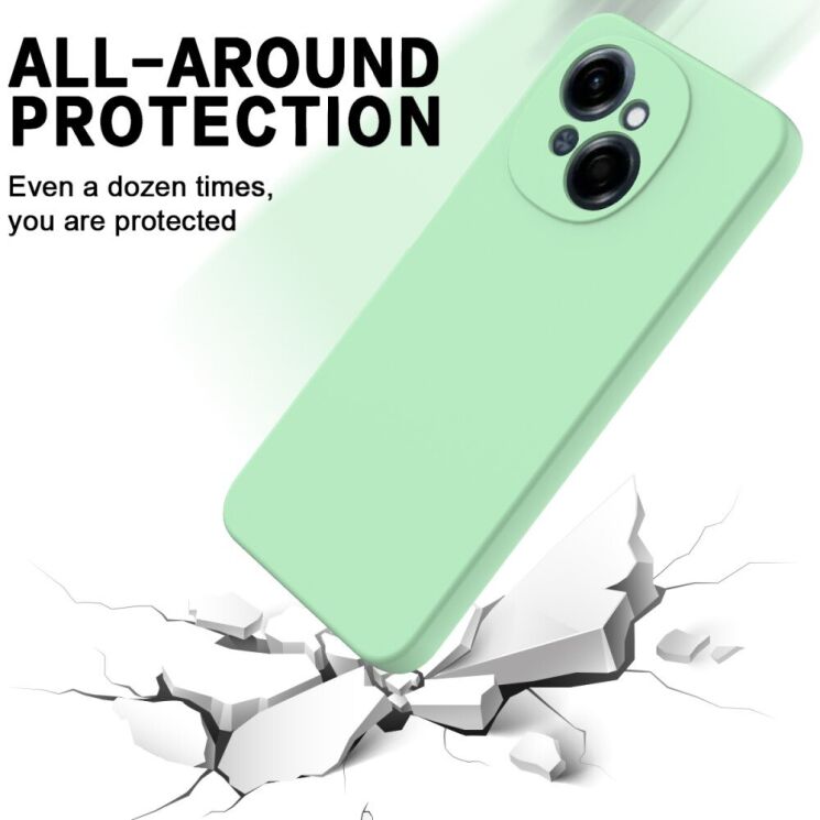 Защитный чехол Deexe Silicone Case для TECNO Spark Go 1 - Red: фото 5 из 8