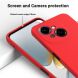 Защитный чехол Deexe Silicone Case для TECNO Spark Go 1 - Red (361802R). Фото 4 из 8