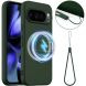 Захисний чохол Deexe Silicone Case with MagSafe для Google Pixel 10 Pro XL - Dark Green (384707DG). Фото 1 з 9