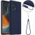Защитный чехол Deexe Silicone Case with MagSafe для Motorola Edge 50 Fusion - Dark Blue: фото 1 из 9