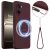 Защитный чехол Deexe Silicone Case with MagSafe для OnePlus Nord CE 5 / Ace 5 Racing - Wine Red: фото 1 из 8