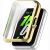 Защитный чехол Deexe Silicone Frame для Huawei Band 11 - Gold: фото 1 из 1
