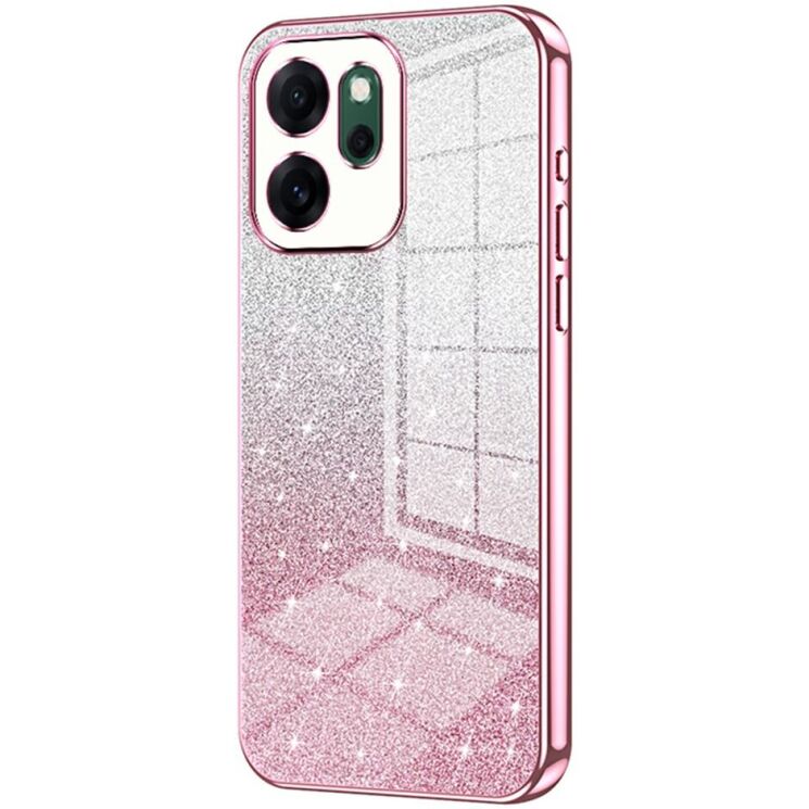 Захисний чохол Deexe Sparkles Cover для OPPO Reno 14 F/FS - Pink: фото 1 з 7