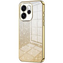 Захисний чохол Deexe Sparkles Cover для OPPO Reno 15 Pro - Gold: фото 1 з 7