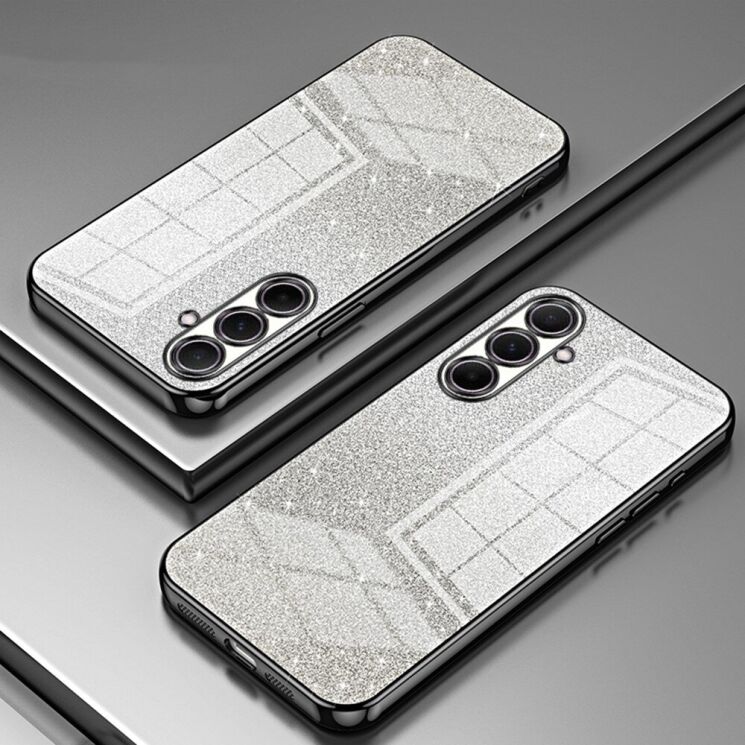 Захисний чохол Deexe Sparkles Cover для Samsung Galaxy A56 (A566) - Black: фото 2 з 7