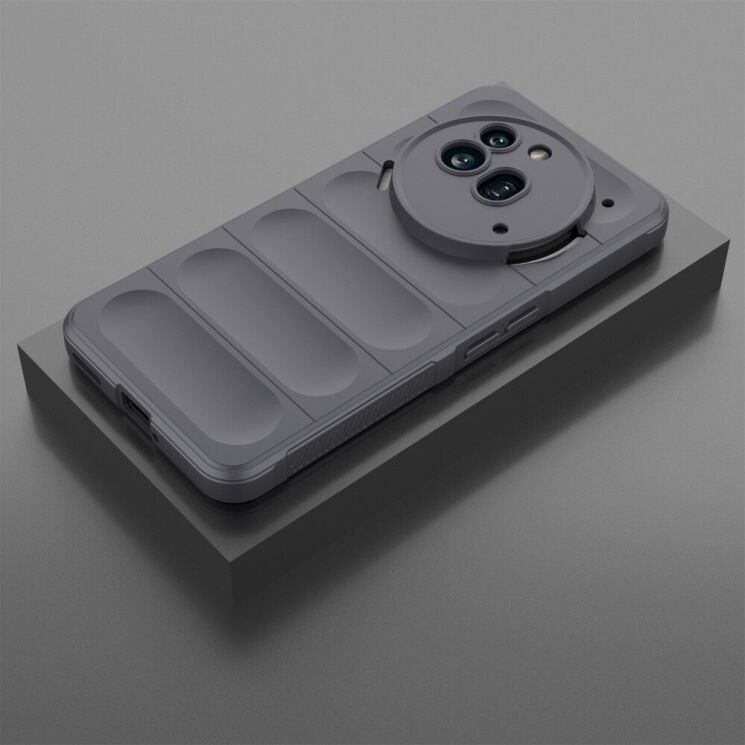 Защитный чехол Deexe Terra Case для Nothing Phone (3a) Pro - Dark Grey: фото 2 из 7