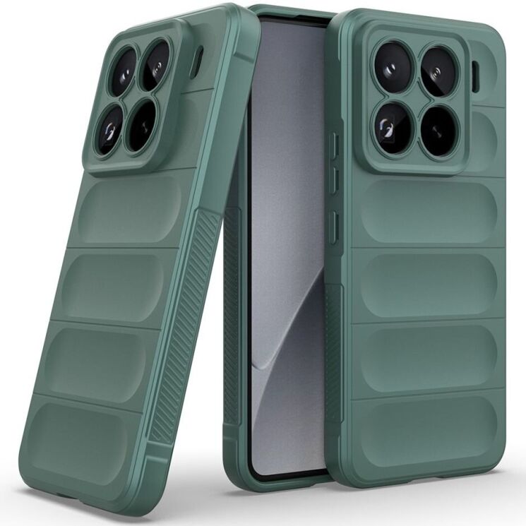 Защитный чехол Deexe Terra Case для Xiaomi 15 Pro - Green: фото 2 из 6
