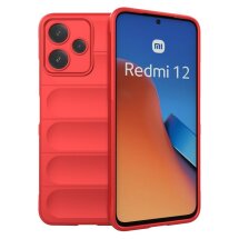 Захисний чохол Deexe Terra Case для Xiaomi Poco M6 Pro 5G / Redmi 12 5G - Red: фото 1 з 7