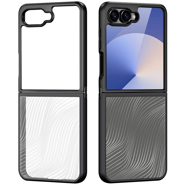 Захисний чохол DUX DUCIS Aimo Series (FF) для Samsung Galaxy Flip 7 - Black: фото 2 з 10