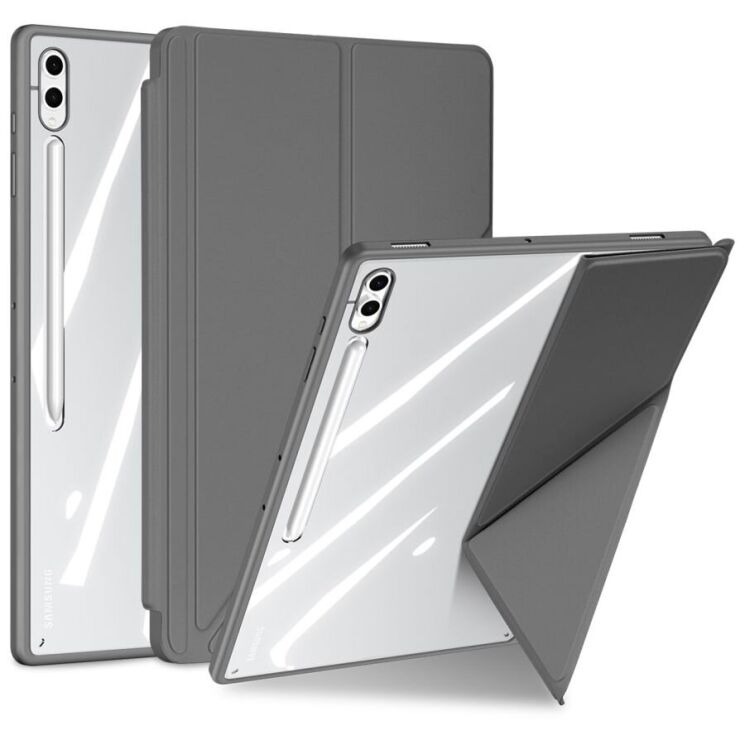 Захисний чохол DUX DUCIS Magi Series для Samsung Galaxy Tab S8 Ultra / S9 Ultra / S10 Ultra (T900/T906/910/916/920/926) - Grey: фото 1 з 2