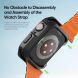 Защитный чехол Dux Ducis Tamo Series для Apple Watch 44 mm / SE 44 mm - Transparent Green (251898G). Фото 6 из 11