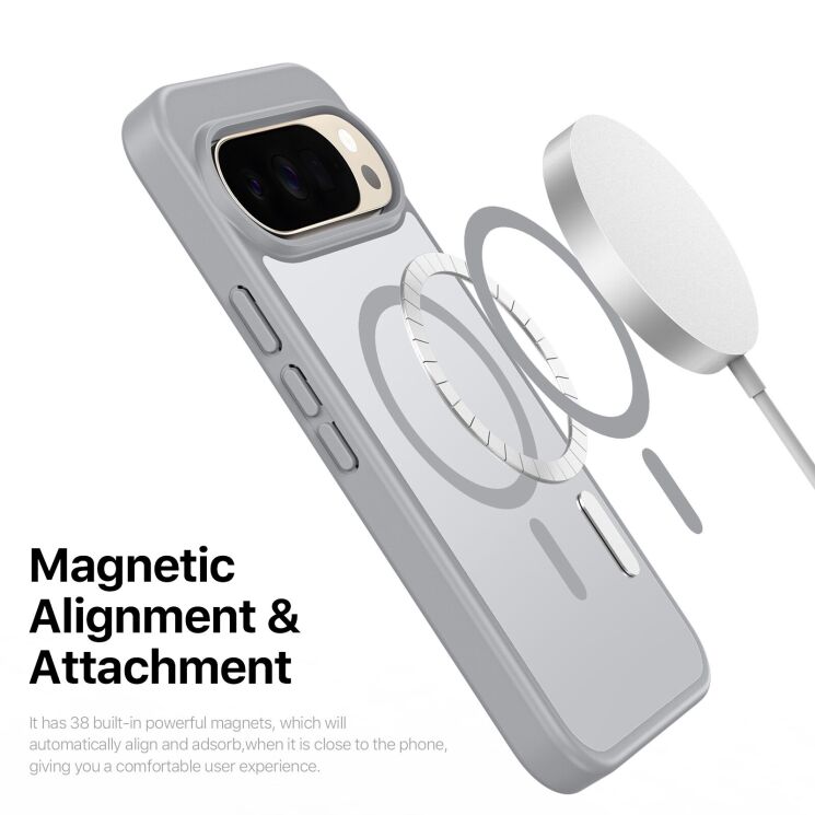Захисний чохол DUX DUCIS Yind Series MagSafe для Google Pixel 10 Pro XL / 9 Pro XL - Light Pink: фото 7 з 10