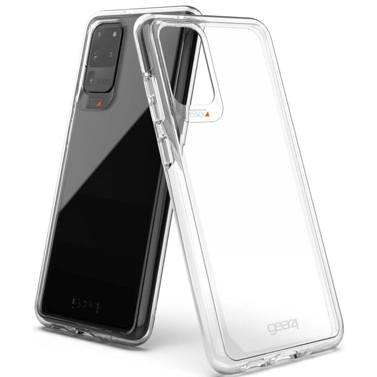 Защитный чехол Gear4 Crystal Palace для Samsung Galaxy S20 Ultra (G988) - Clear: фото 2 из 8