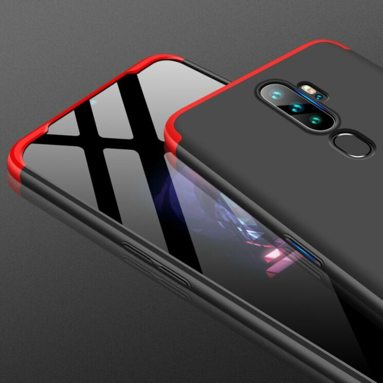 Захисний чохол GKK Double Dip Case для OPPO A5 2020 - Black / Red: фото 6 з 6