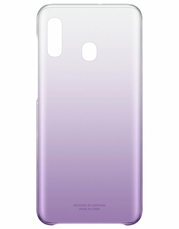 Захисний чохол Gradation Cover для Samsung Galaxy A20 (A205) EF-AA205CVEGRU - Violet: фото 5 з 5