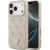 Защитный чехол Guess Leather 4G Triangle Strass MagSafe для iPhone 17 Pro (GUHMP17LP4TDPLP) - Pink: фото 1 из 9